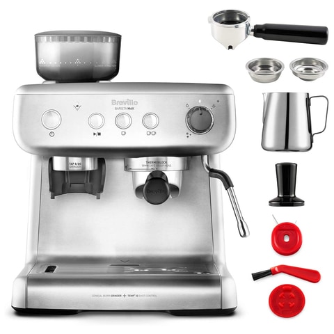 Breville VCF126 Barista Max Coffee Machine - Stainless Steel
