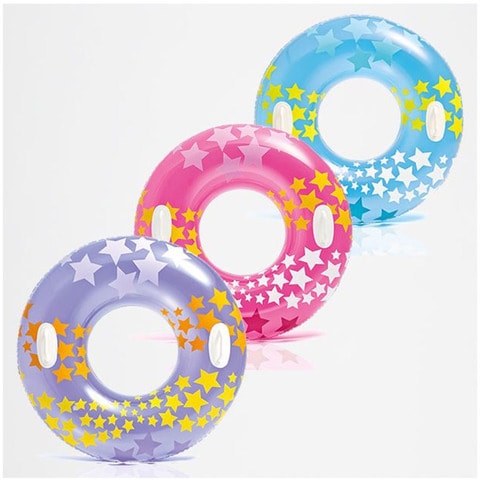 Intex Starz Tube Inflatable Swim Ring Multicolour 91cm