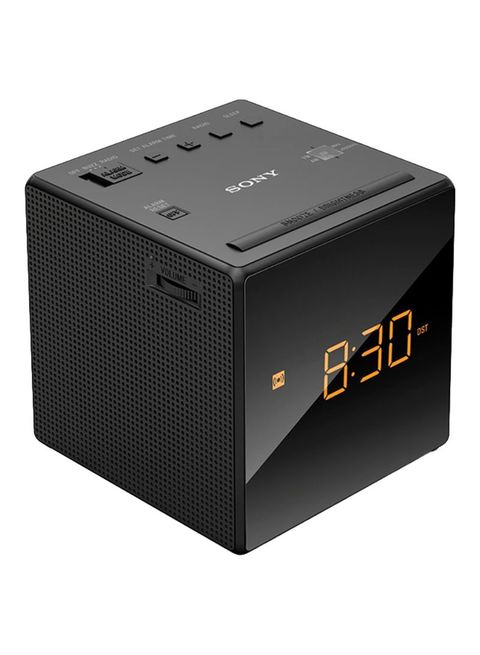 Sony - Digital LED Clock Radio ICF-C1 Black
