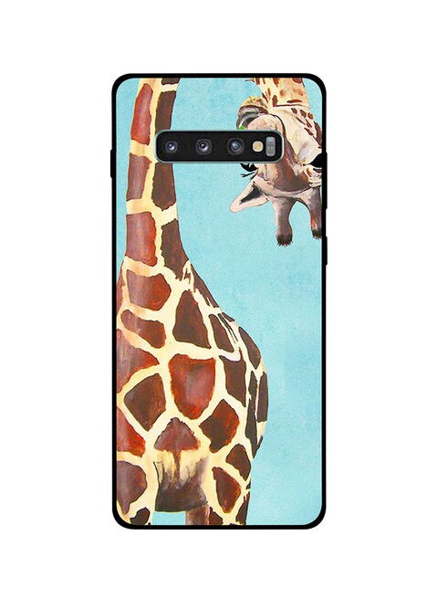 Theodor - Protective Case Cover For Samsung Galaxy S10P Giraffe Art