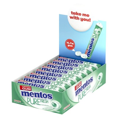 Mentos Sugar Free Gum Spearmint Flavor 40 Pieces Gum Spearmint Chewing Gum  Price in India - Buy Mentos Sugar Free Gum Spearmint Flavor 40 Pieces Gum  Spearmint Chewing Gum online at