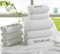 Luxurious Pack of 3  Towel Set - White