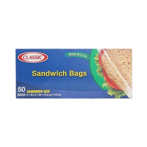 Classic Sandwich Bags 50 Bags