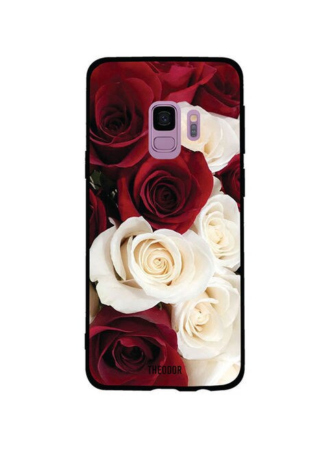 Theodor - Protective Case Cover For Samsung Galaxy S9 Flowers Background