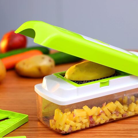 Vegetable Nicer Dicer 5 in 1 Multicutter - Does It Work ??? Multipurpose  Vegetable & Fruit Chopper 