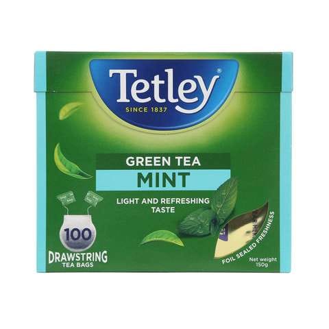 Tetley Green Tea Mint 150g