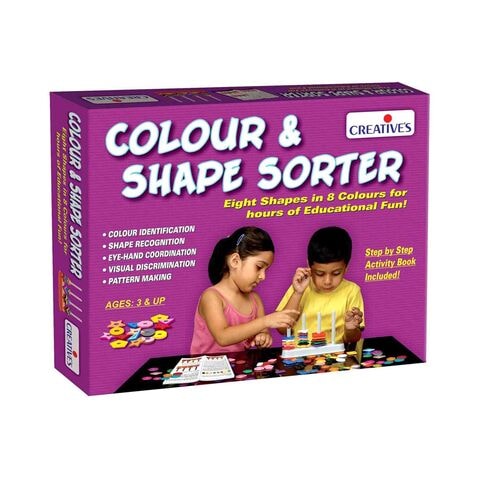 Creative&#39;s Educational Aids 0698 Colour And Shapes Sorter Multicolour