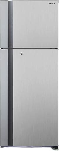 Hitachi 650L (Gross capacity) Double Door, Top Mount Refrigerator, Inverter, Fresh Select, 1 Year Warranty, RV655PUKOKPSV, Platinum Silver