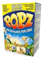 Buy Popz Microwave Popcorn With Butter Flavour - 270 gram in Egypt