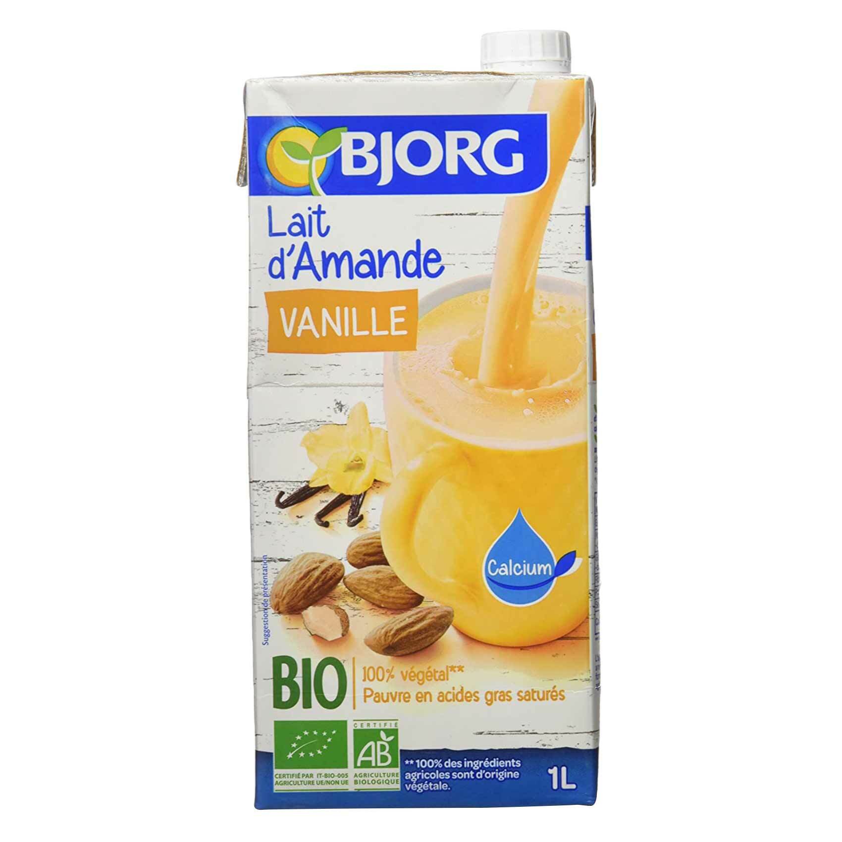 Buy Organic Vanilla Almond milk 1L Online Shop Bio & Organic Food on Carrefour UAE