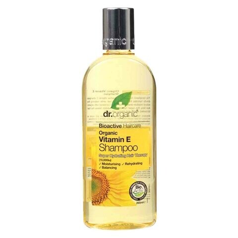 Buy Dr. Organic Bioactive Haircare Organic Vitamin E Shampoo Yellow Online - Beauty Personal on Carrefour UAE