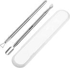 Buy Toodoo Mtlee Cuticle Peeler Scraper Remove Gel Nail Polish And Cuticle Pusher And Spoon Nail Cleaner, 2 Pieces Manicure And Pedicure Tools In Plastic Box in UAE