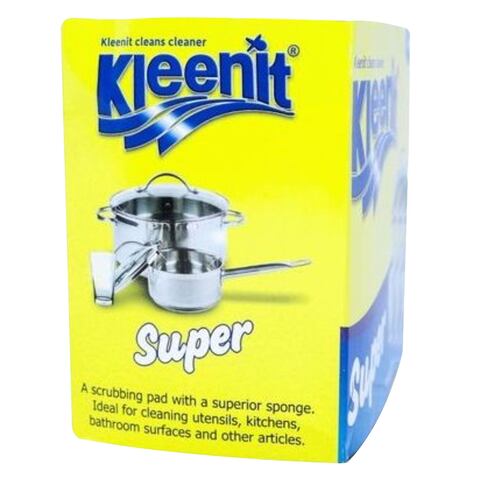 Kleenit Super Scrubbing Sponge Pad Pack of 4