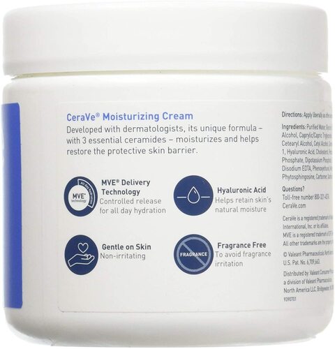 Cerave, Moisturizing Cream, 16 Oz (453 G)