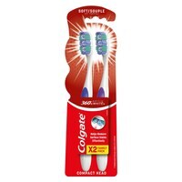 Colgate 360 Optic White Soft Whitening Toothbrush 2 PCS