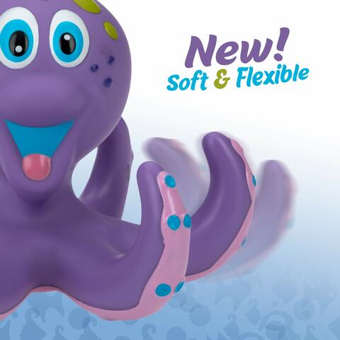 Nuby octopus hoopla store bathtime fun toys