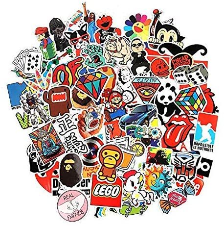 KangRuiZhe Band Decals Laptop Vinyl Stickers car sticker For Snowboard Motorcycle Bicycle Phone Mac Computer DIY Keyboard Car Window Bumper Wall Luggage Decal Graffiti Patches