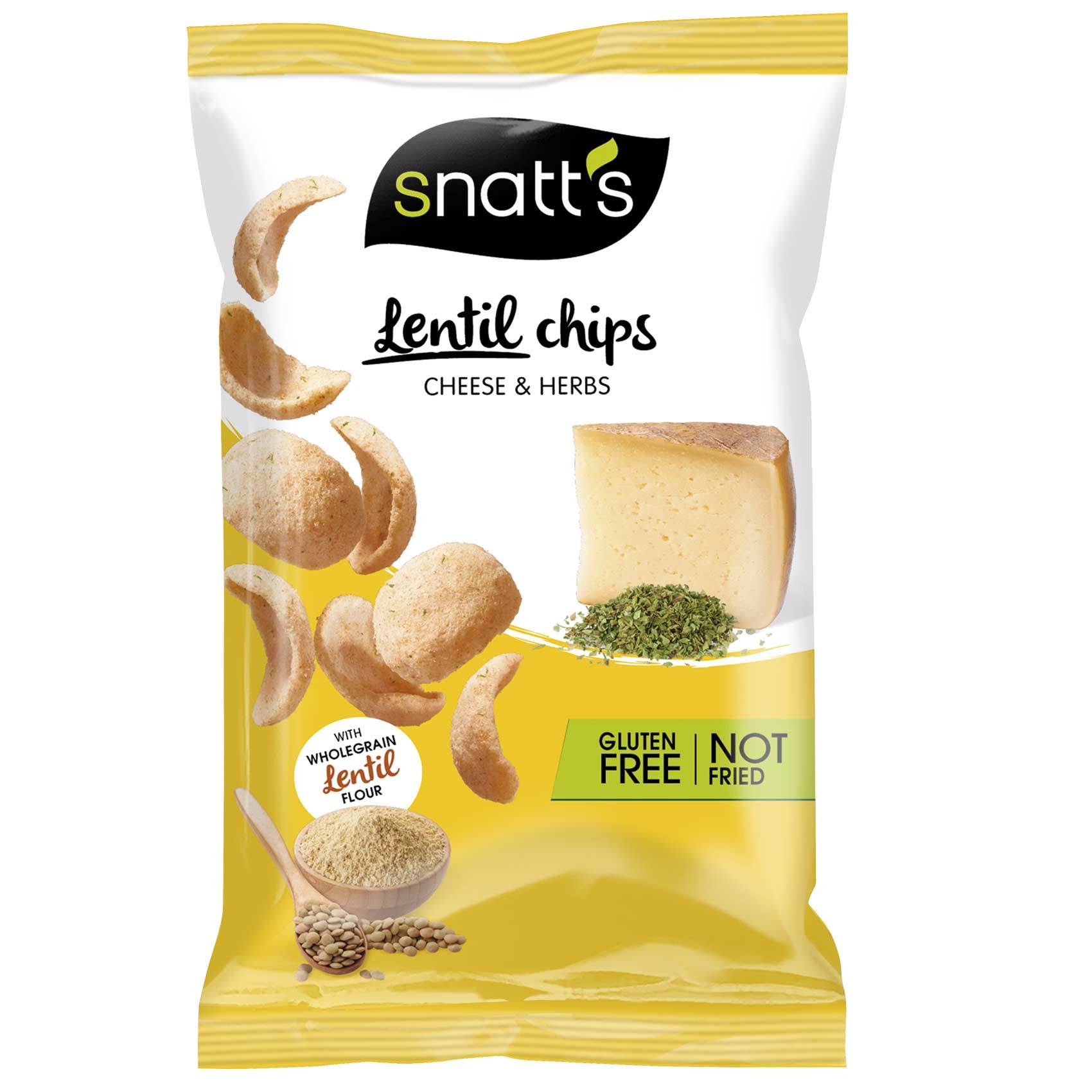 Buy Snatts Lentil Chips Gluten Free Cheese 85g Online Shop Food Cupboard On Carrefour Uae