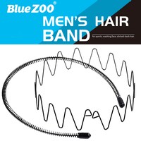 Generic-Blue ZOO Unisex Hair Band Sports Hairband Headwear Hair Accessories for Men and Women