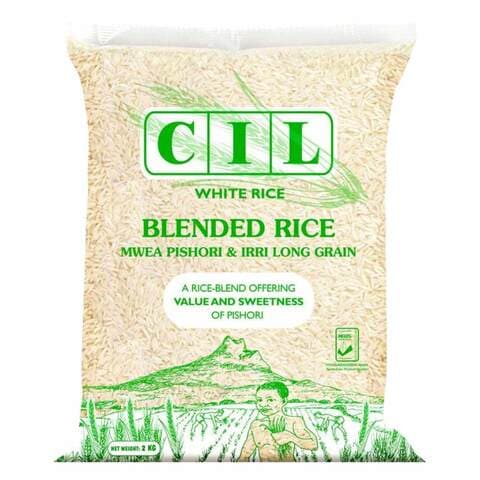 Buy CIL Long Grain Blended White Rice 2Kg Online - Kenya
