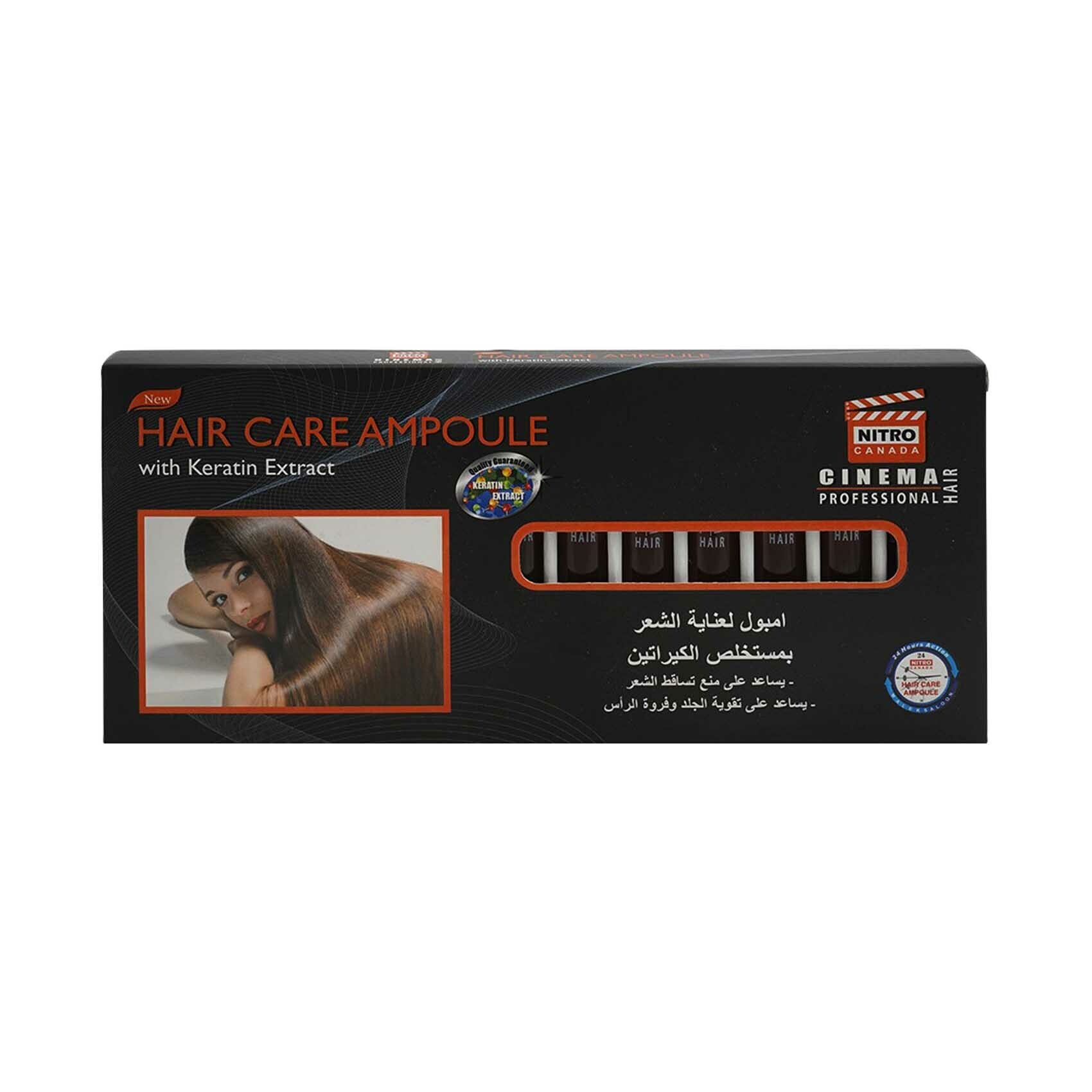 Buy Nitro Canada Hair Care Ampoule With Keratin Extract 120ml Online Shop Beauty & Personal