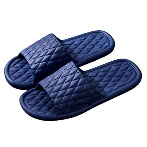 Mens narrow hot sale size slippers