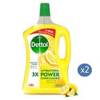 اشتري ديتول منظف متعدد الاستعمالات برائحة الليمون 1.8 لتر حزمة من 2 في الامارات