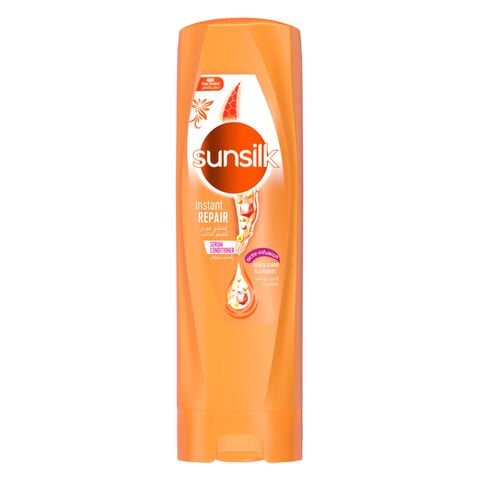 Sunsilk Conditioner, To Instantly Repair Damaged Hair, with Keratin, Almond Oil &amp; Vitamin C, 350ml