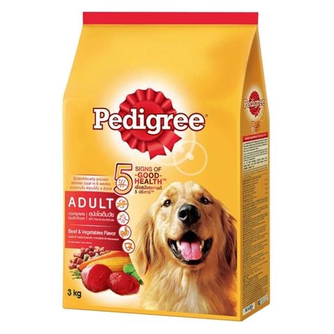 Pedigree Liver And Vegetable Adult Dog Food 3kg