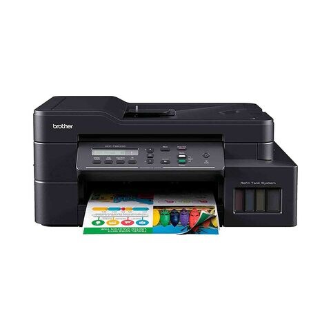 Brother All-In-One Ink Tank Refill System Printer DCP-T820DW Black (Plus Extra Supplier&#39;s Delivery Charge Outside Doha)