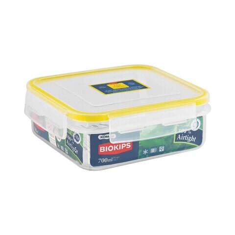  Komax Biokips Foodsaver Set, Square Lunch Box