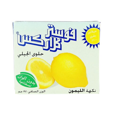 فوستر كلارك جيلي بقري نكهة الليمون 85 غرام