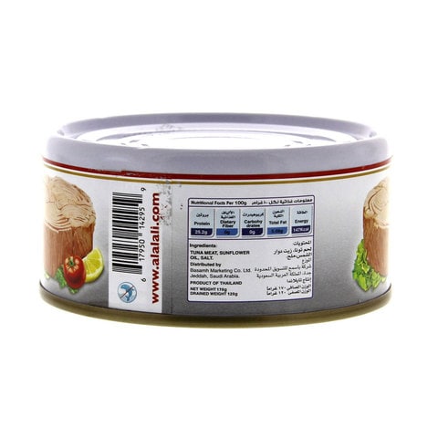Al Alali White Meat Tuna Solid In Sunflower Oil 170g