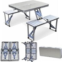 Atraux Foldable Picnic Table With 4 Seats