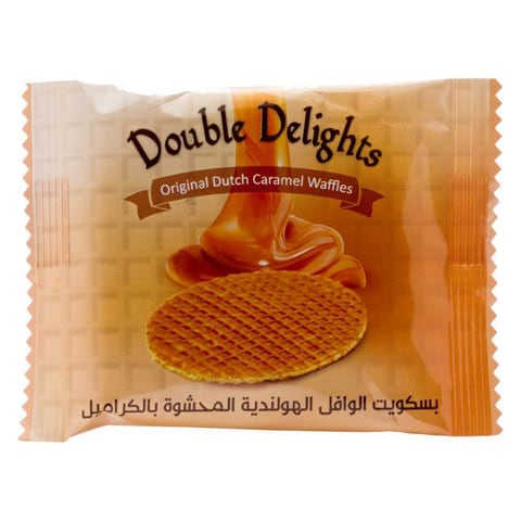 Double Delights Original Dutch Caramel Waffles 39g