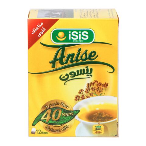 Isis Natural Anise Herbs Tea - 12 Bags