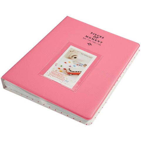 Shop Pieces Of Moment Mini Book Album Instax Mini 7s Polaroid pink