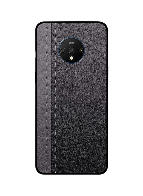 Theodor - Protective Case Cover For Oneplus 7T Light &amp; Dark Leather