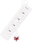 Philips Power Multiplier 4-Way Extension Socket NB-0003 White 4m