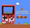 Sup - Retro Portable Mini Handheld Game Console With 400 in 1 Games Red