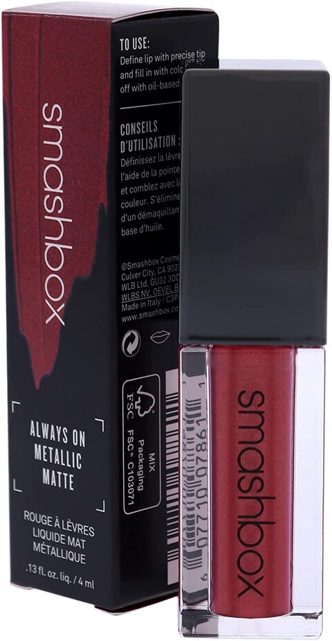 Smashbox always on matte deals liquid lipstick