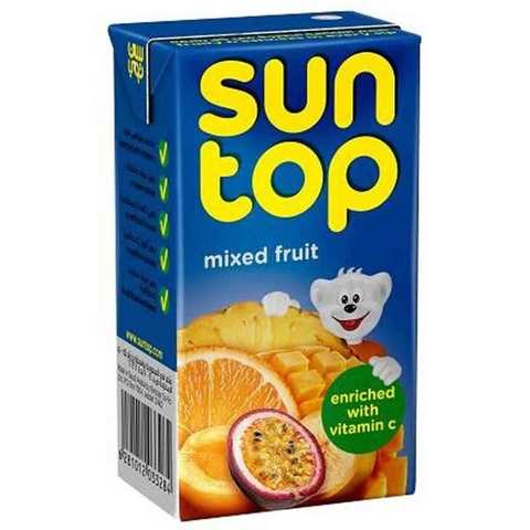Sun Top Juice Mixed Fruit Flavor 125 Ml