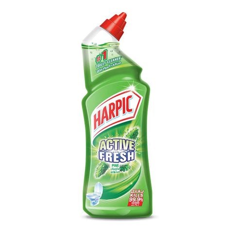 Harpic active fresh toilet cleaner pine scented 750 ml