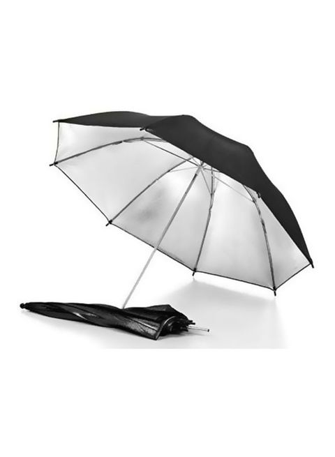 Sunshine - 2-Piece Reflector Umbrella Black/Silver