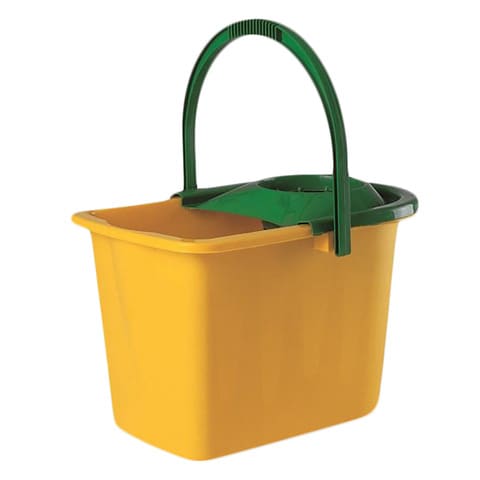 Kleenit Oval Mop Bucket Green/Yellow