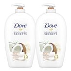 اشتري Dove Nourishing Secrets Restoring Ritual Hand Wash 250ml Pack of 2 في الامارات