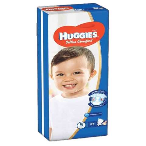 Huggies Diapers No.5 Size 12-22 Kg 36 Diapers