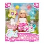 Buy Simba Evi Love Doll With Cat And Dog Toy Set Of 12 in UAE