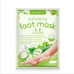 اشتري Pack Of 5 cucumber Exfoliating Foot Peel Mask في الامارات