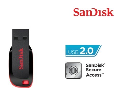 SANDISK USB CRUZER BLADE 16GB